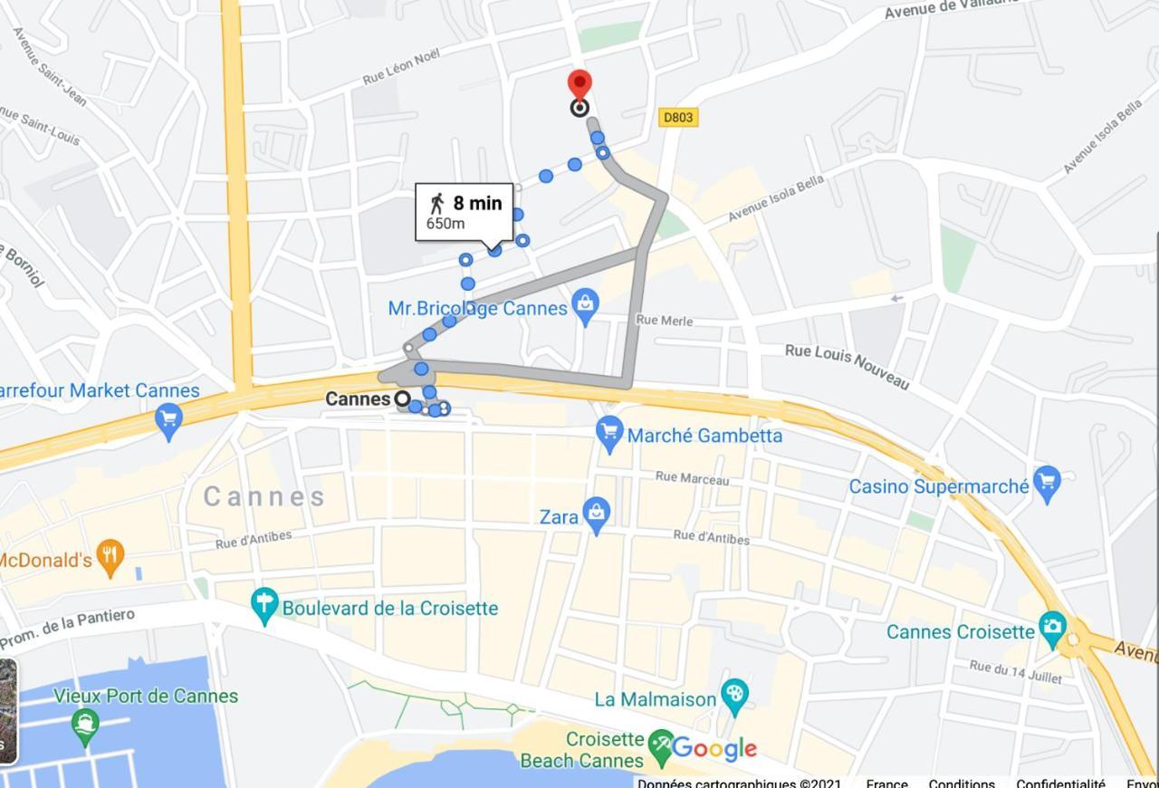 Superbe Appartement Idealement Situe A Cannes Exteriör bild